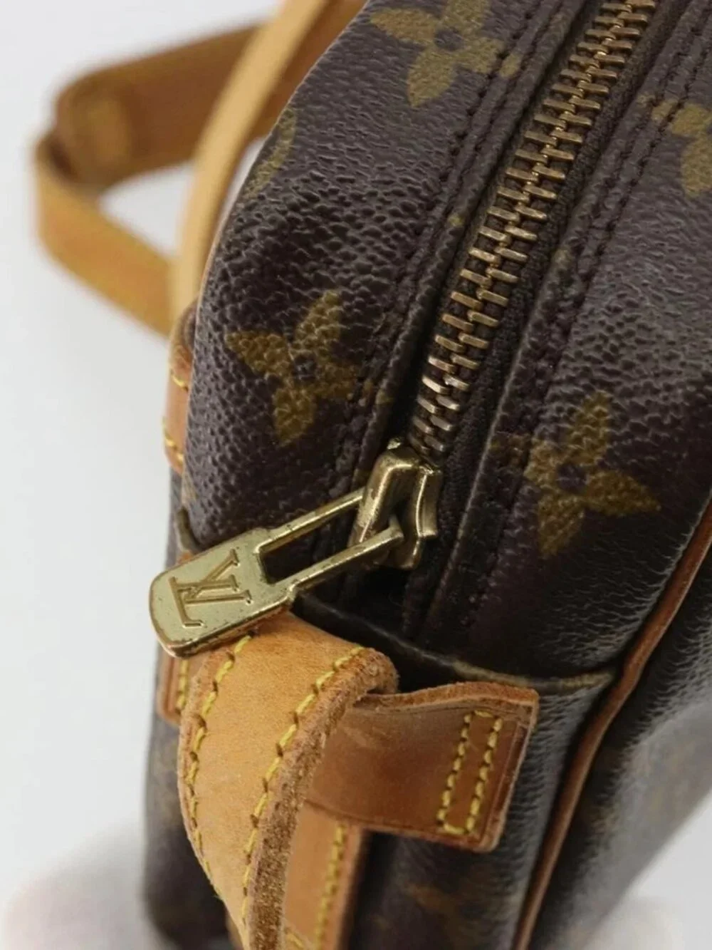 LOUIS VUITTON Monogram Jeune Fille MM Shoulder Bag M51226 LV Auth 188422